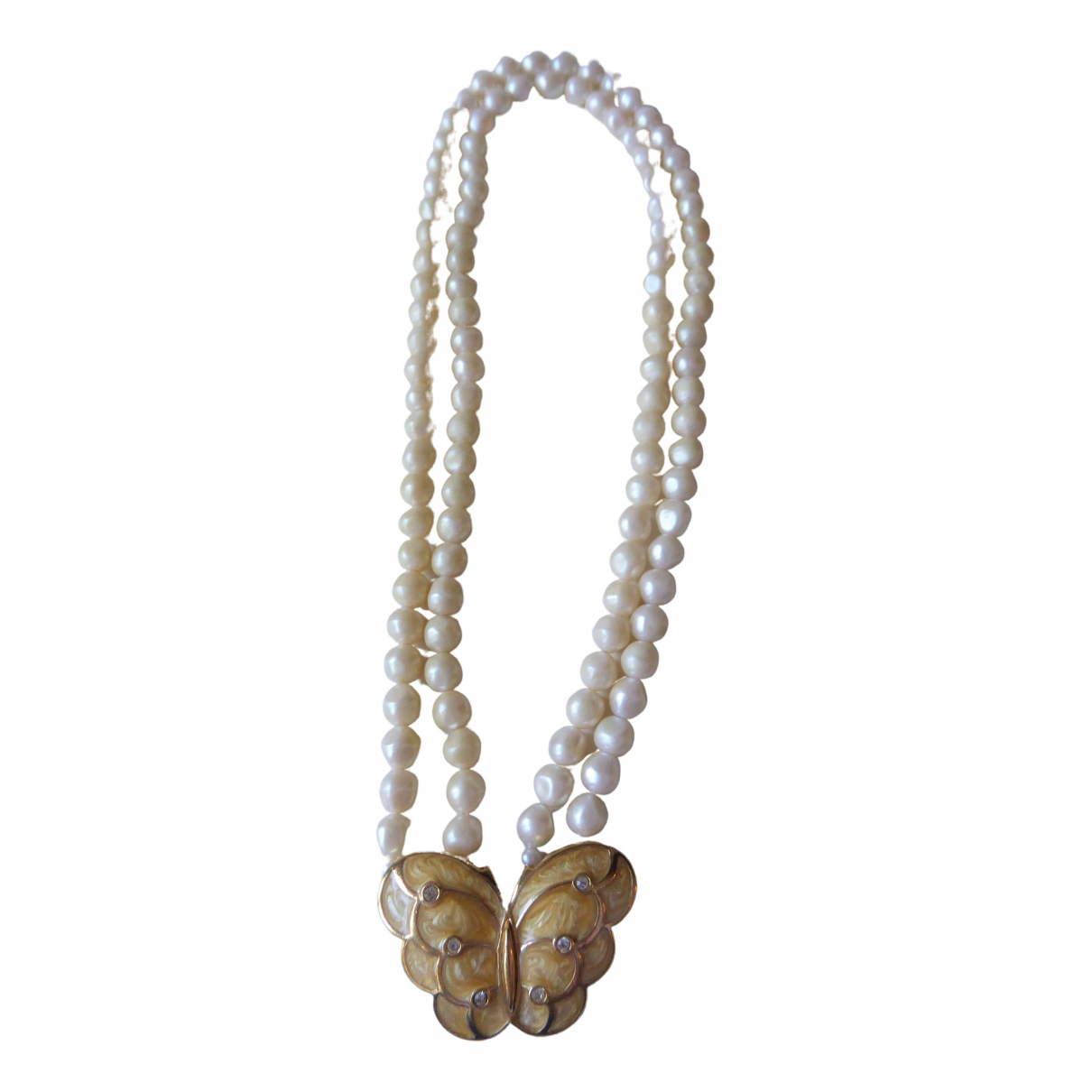 Necklace Kenneth Jay Lane White in 